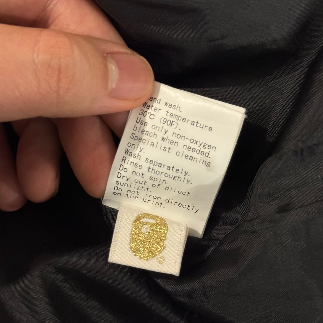 베이프 구스다운 패딩 S 상품이미지8