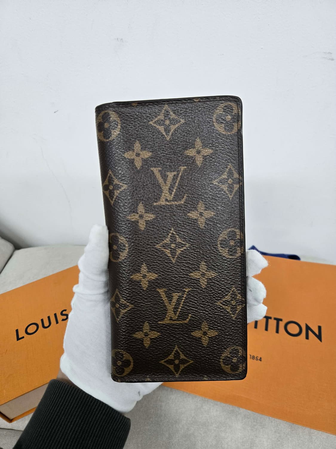 [보증서 정품]루이비통 모노그램 장지갑 상품이미지4