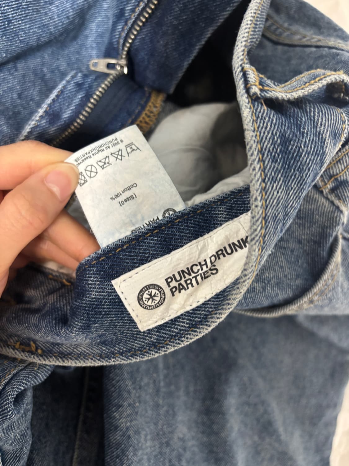 [펀치드렁크파티즈] Misfits Jeans (BLUE) 0size 상품이미지2