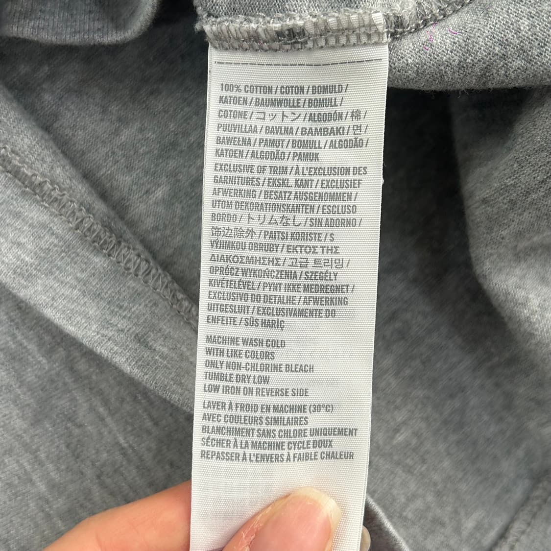 Abercrombie 아베크롬비 스펠아웃 로고 롱슬리브 상품이미지6