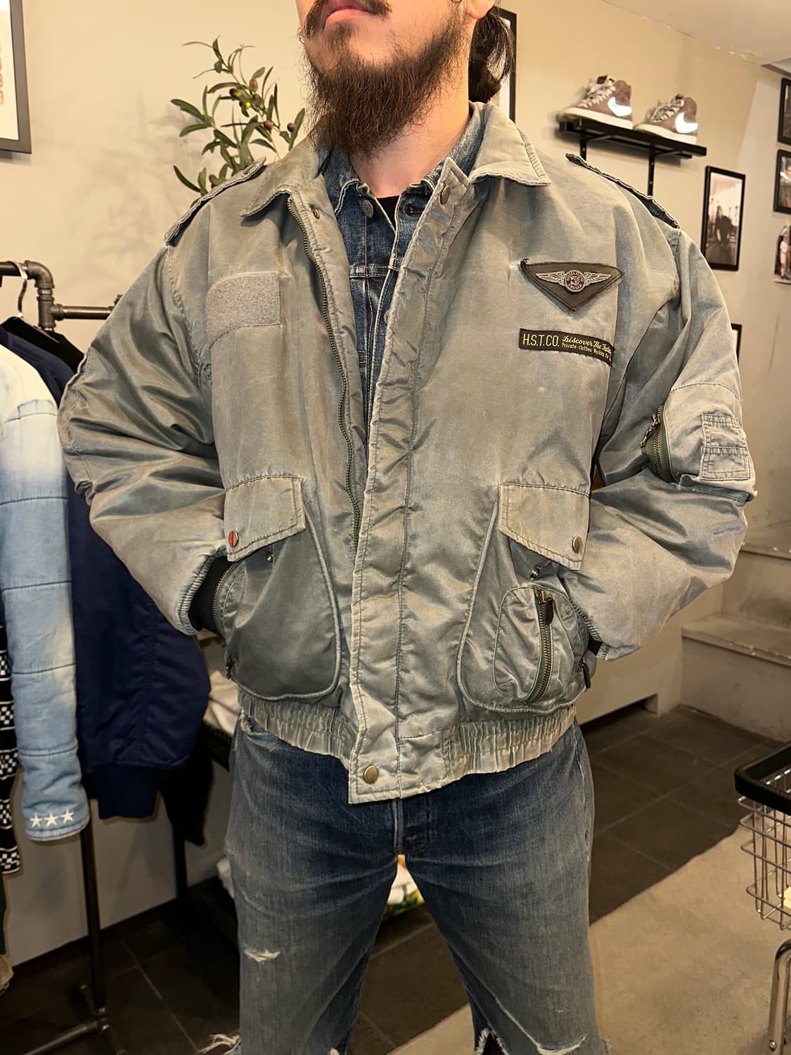 Houston reissue ma-1 flight jacket 상품이미지1