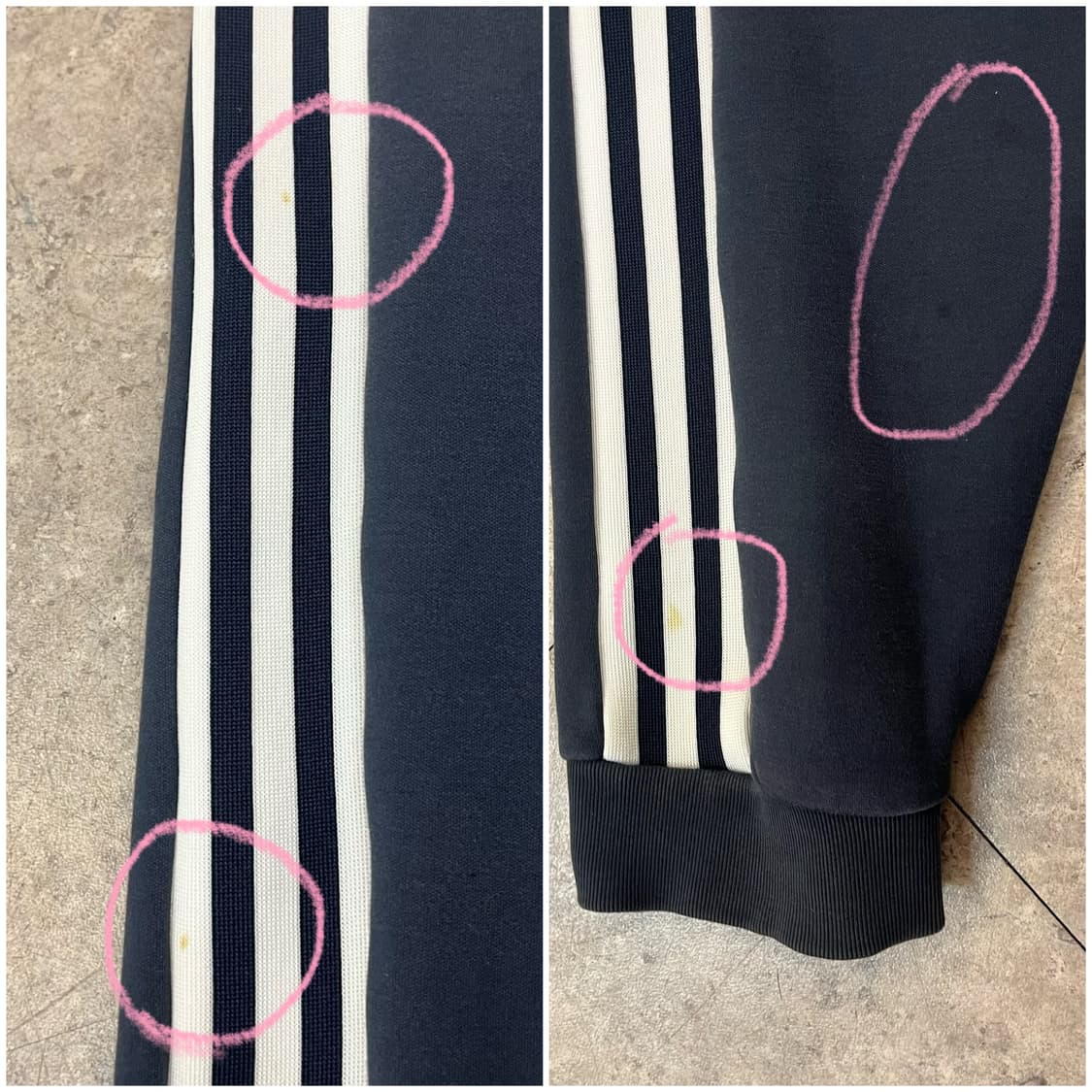 아디다스 크롭 맨투맨 네이비 105 #csz3391 상품이미지8