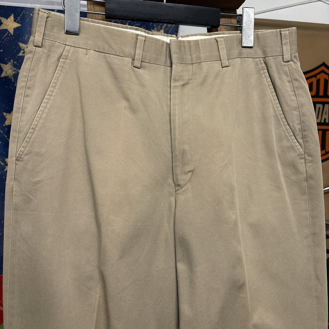 브룩스브라더스 헤비코튼 베이지 치노팬츠 크리스 라인 N756 상품이미지3