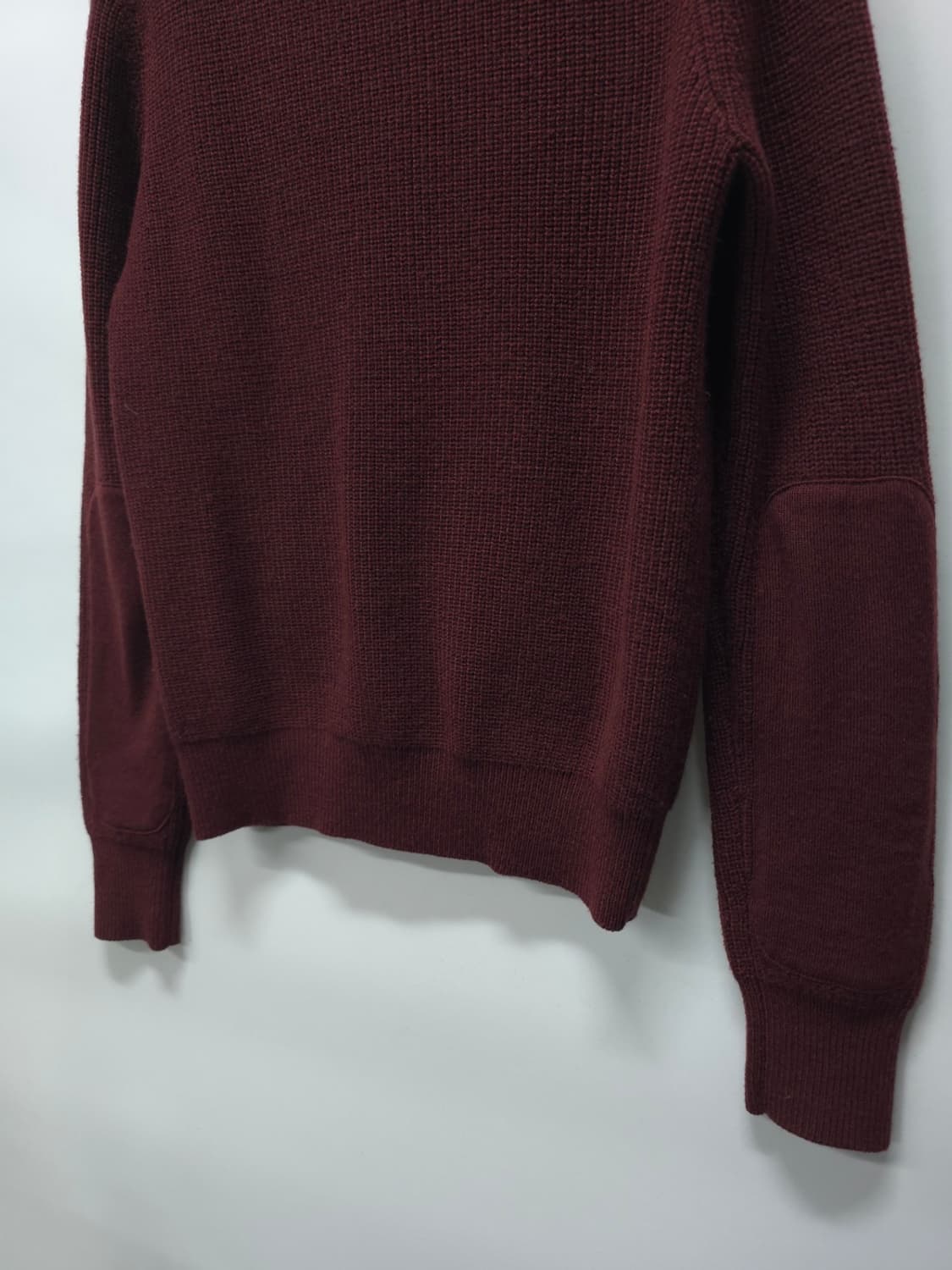 빈폴 여성 버건디 하이넥 니트 가디건 (사이즈 90) 상품이미지9
