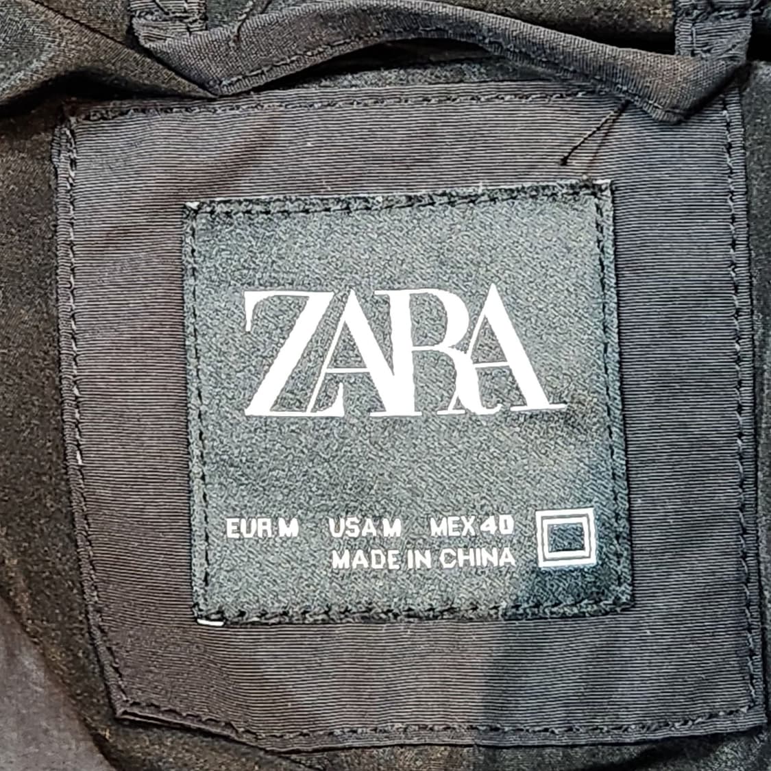 ZARA 미니멀 블루종 자켓 (M) 상품이미지2