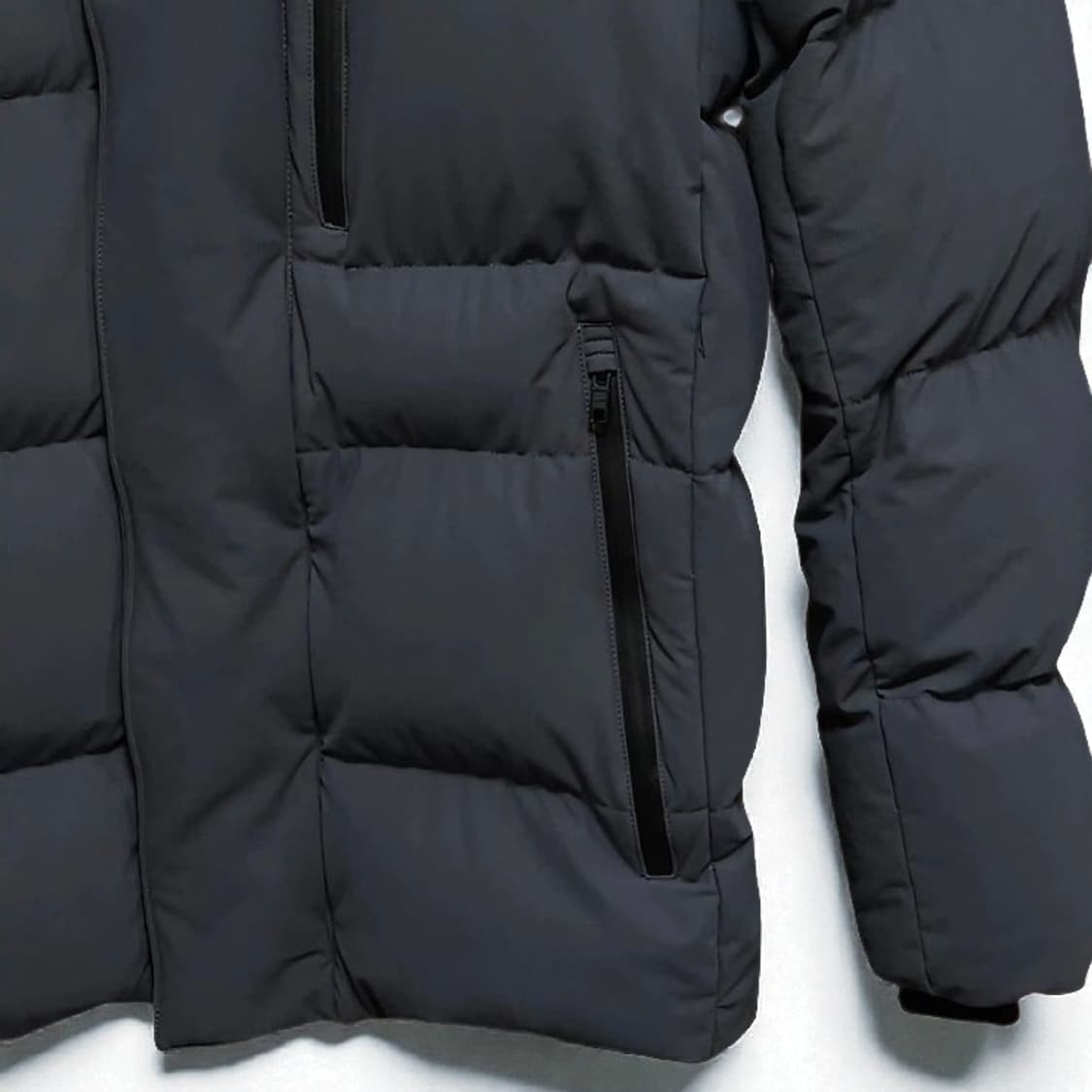 95)LACOSTE 라코스테 구스다운 패딩 그레이 상품이미지3