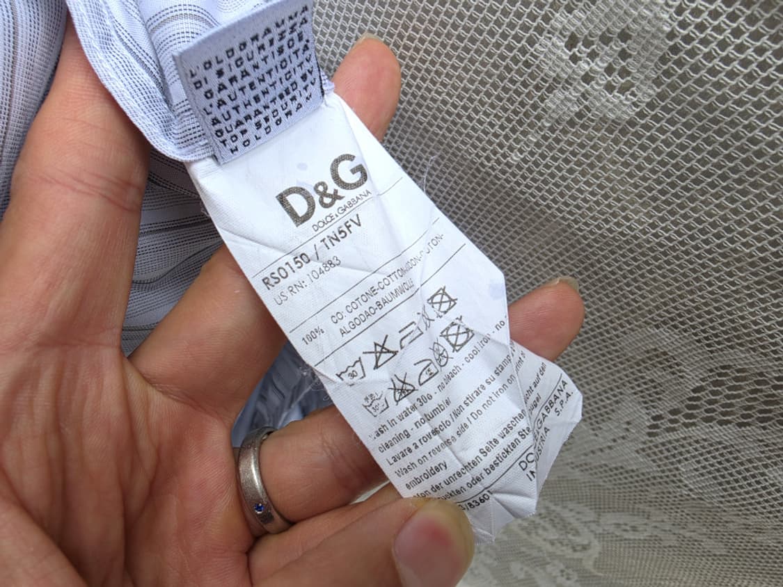 돌체앤가바나 드레스 셔츠 상품이미지7