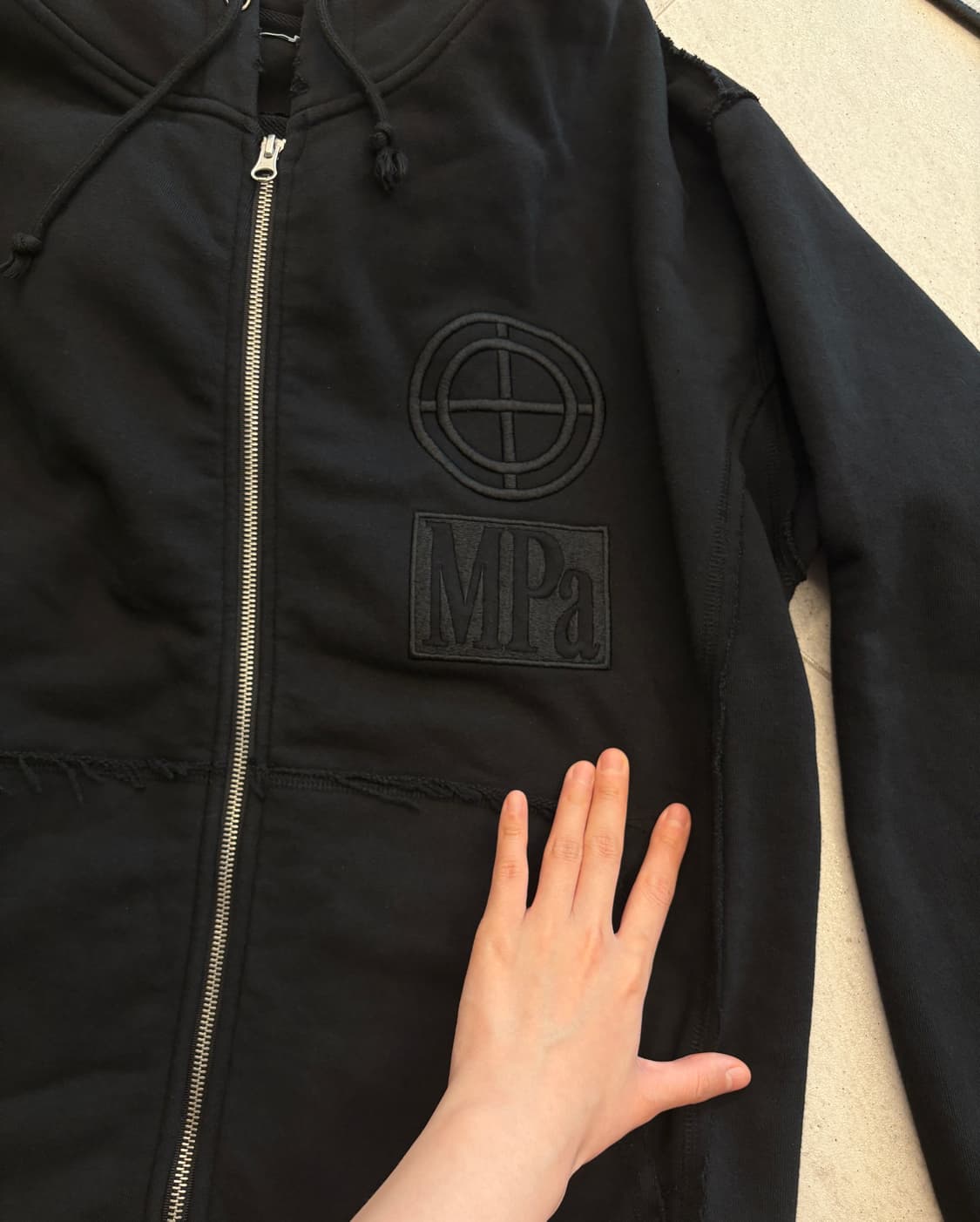 플라스틱프로덕트 후드집업s 매물x 상품이미지1