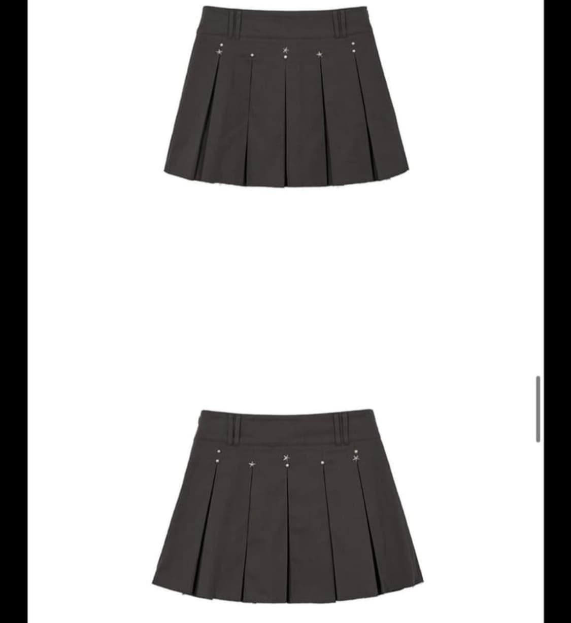 (새상품) 일리고 스터드 자켓 셋업 차콜 상품이미지7