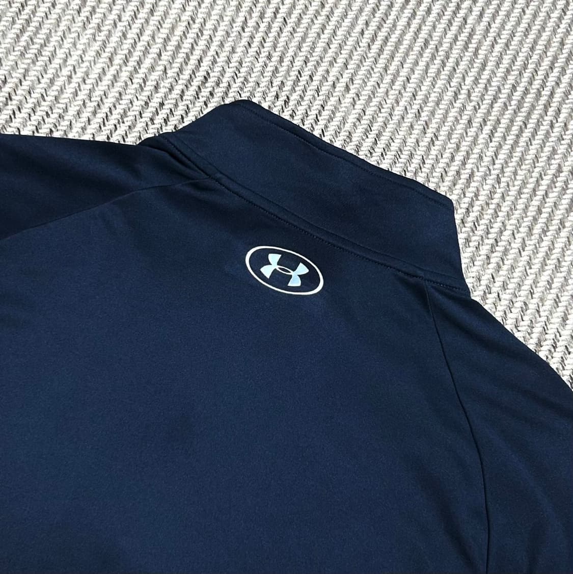 [XXL] Underarmour 언더아머 루즈핏 네이비 반집업 기능성 티 상품이미지3