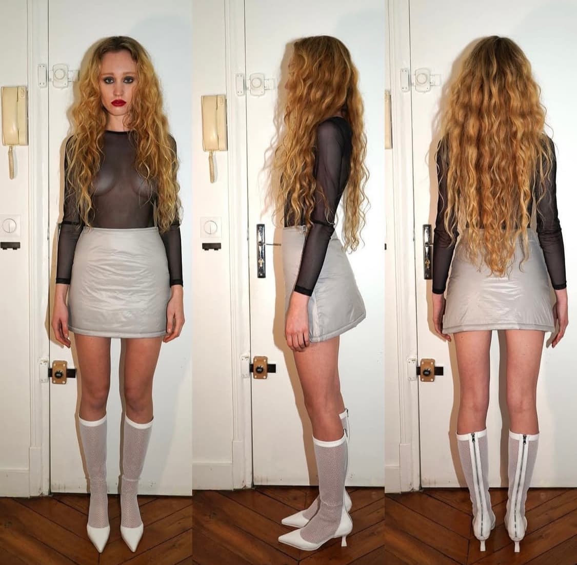 N°4-1 패딩치마 상품이미지3