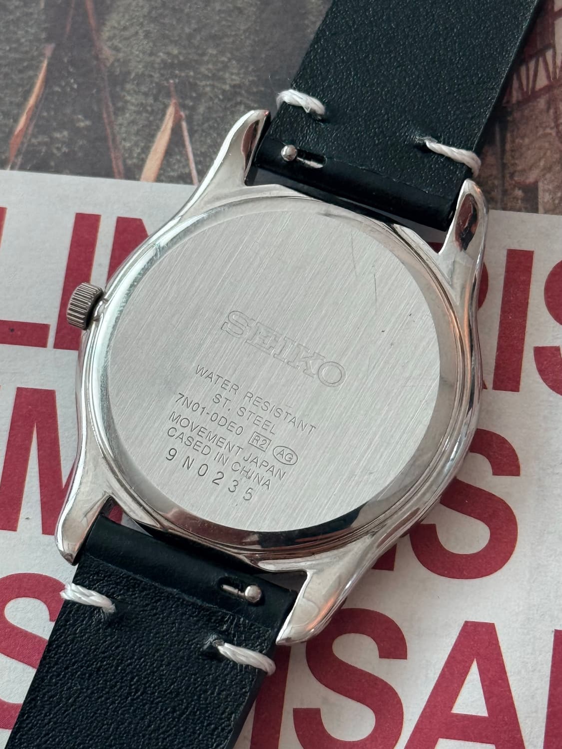 Seiko 세이코 라운드 Quartz 상품이미지3