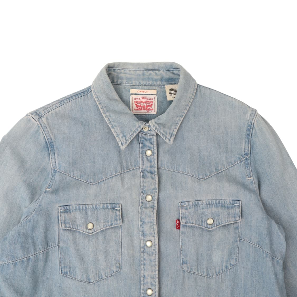 리바이스 포켓 웨스턴 데님셔츠 상품이미지2