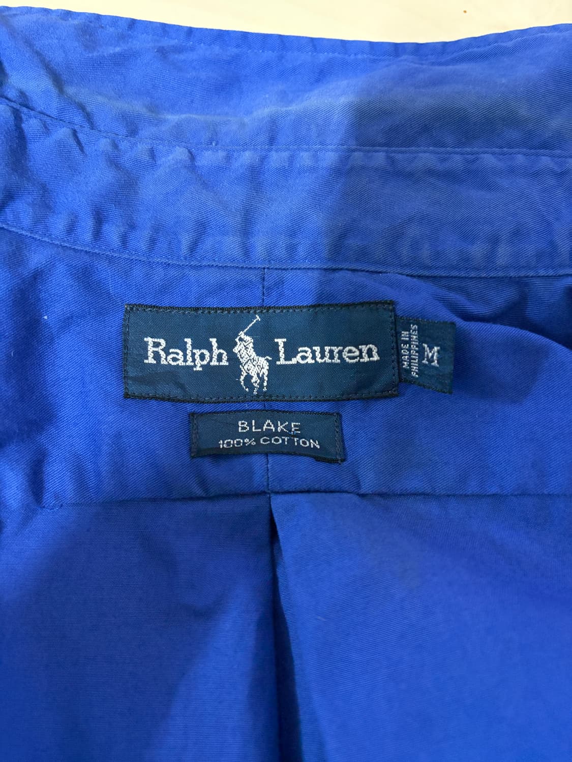 폴로 랄프로렌 블루 반팔 셔츠 상품이미지4