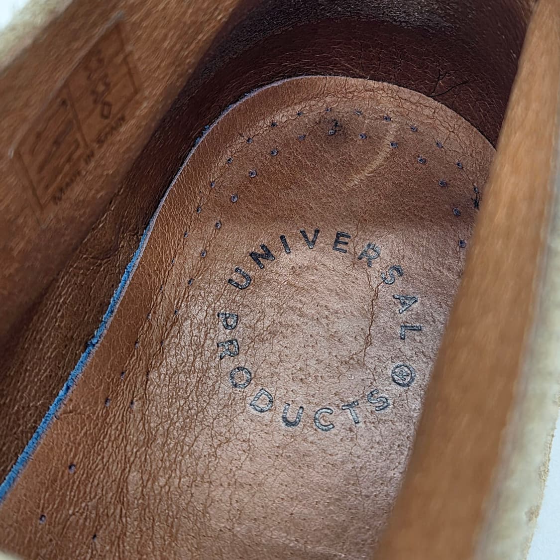 UNIVERSAL PRODUCTS 스웨이드 모카신 베이지 (41) 상품이미지4