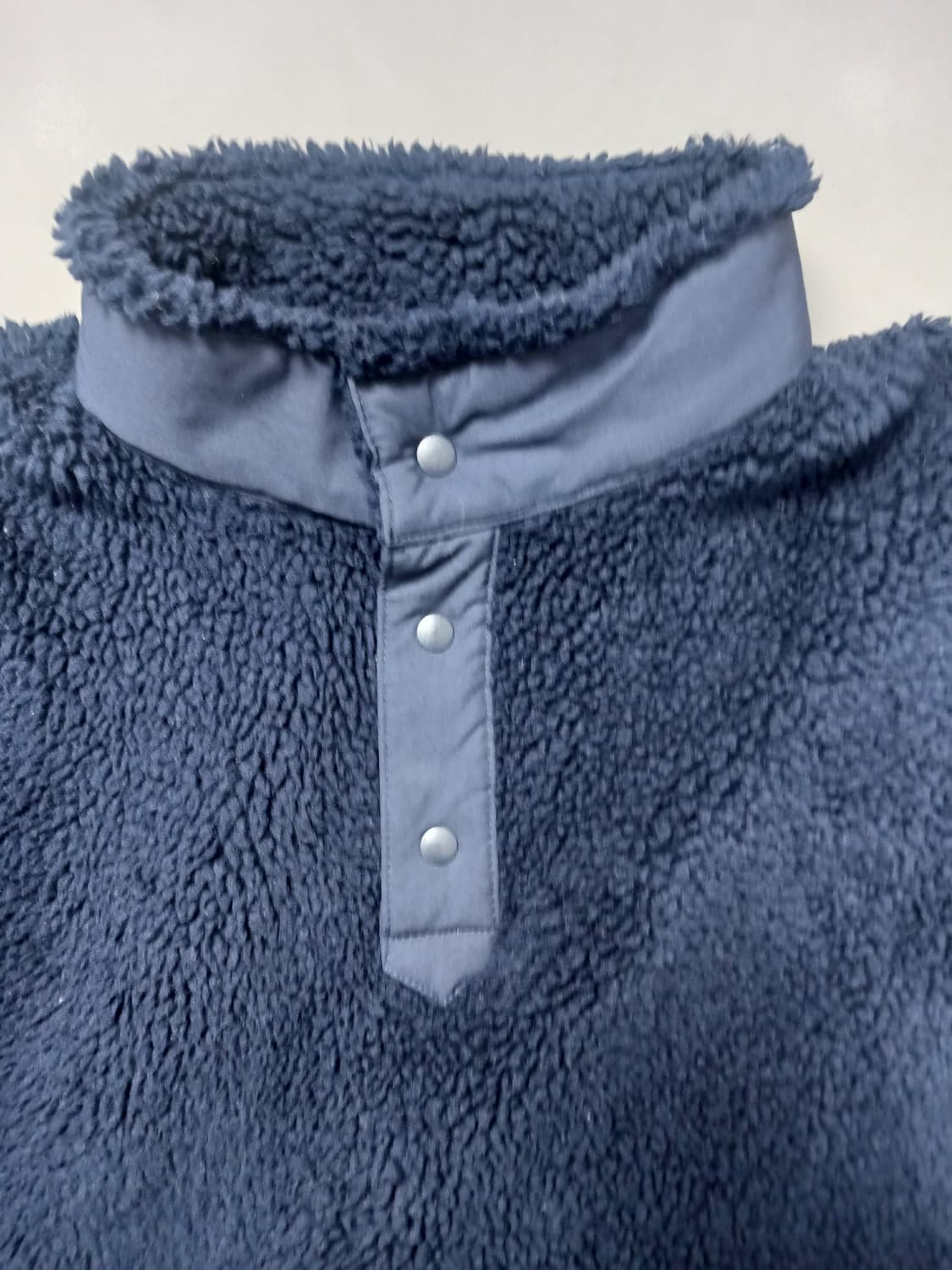 [XL] 유니클로 화이트 마운니티어링 WJP 플리스 풀오버 자켓 네이비 상품이미지2