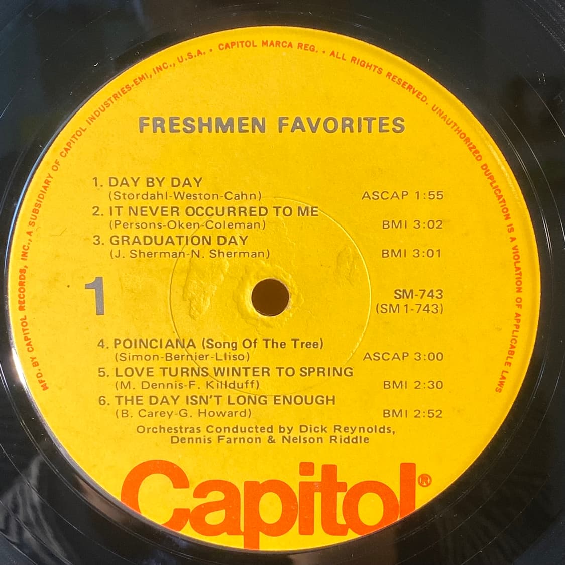 (수입중고LP-재즈보컬) The Four Freshmen -Freshme 상품이미지4