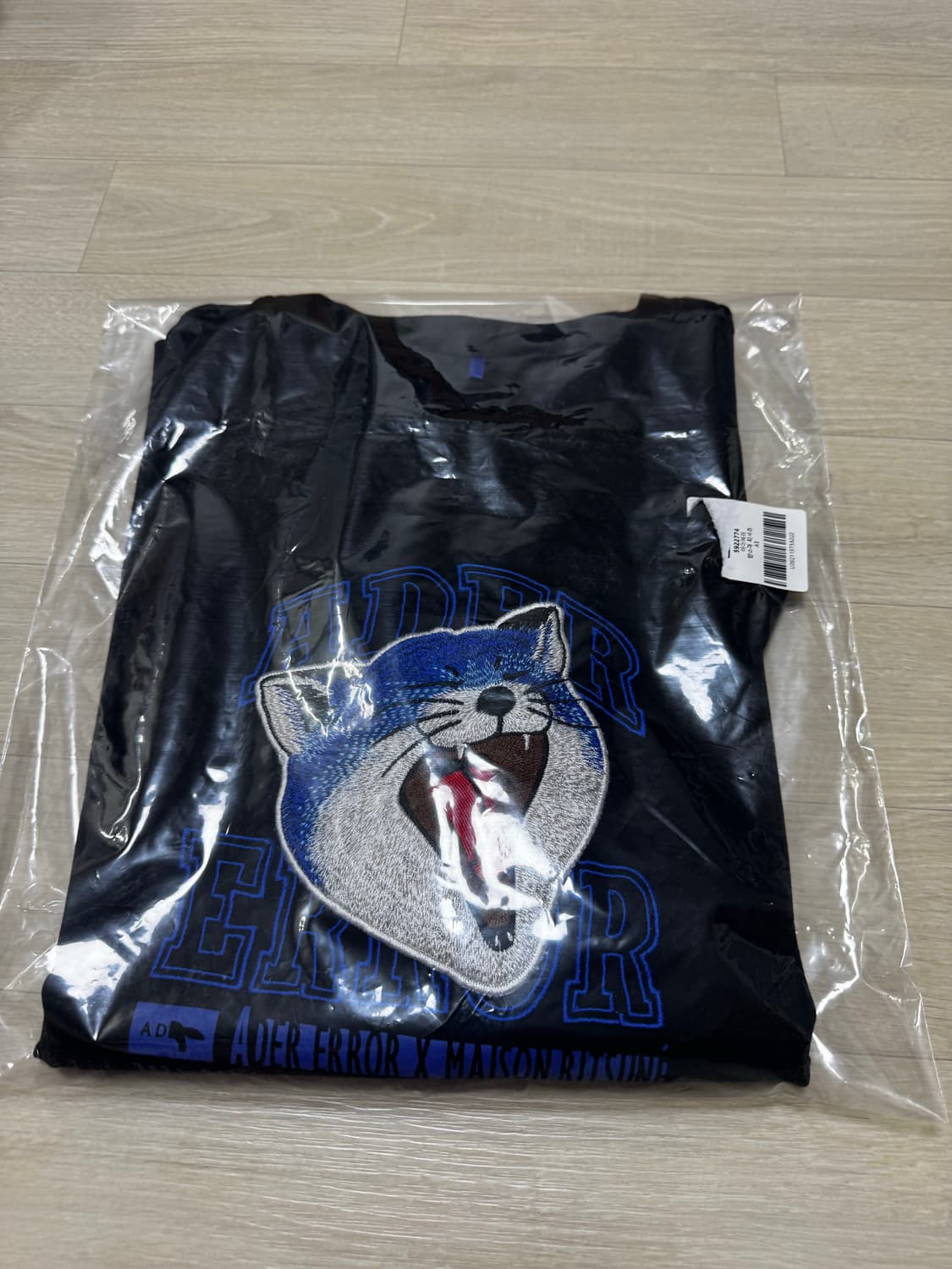 [A3] 아더에러 메종키츠네 얀 폭스 티셔츠 블랙 상품이미지8