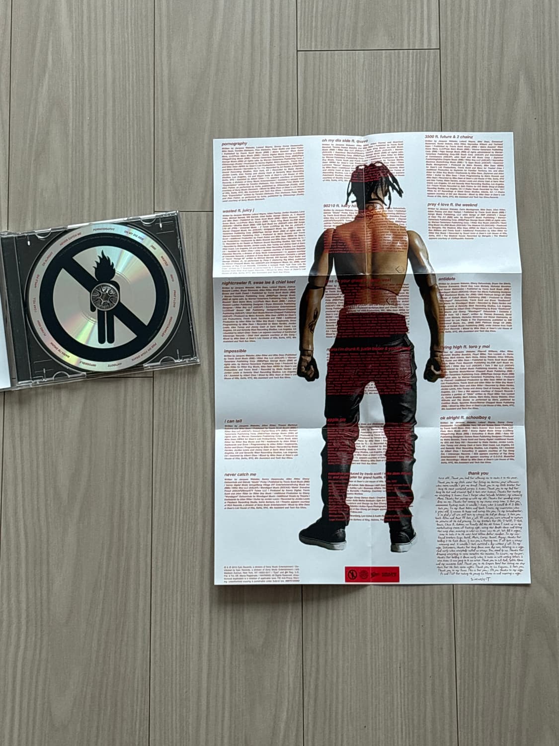 트레비스 스캇 rodeo 앨범 cd 상품이미지5