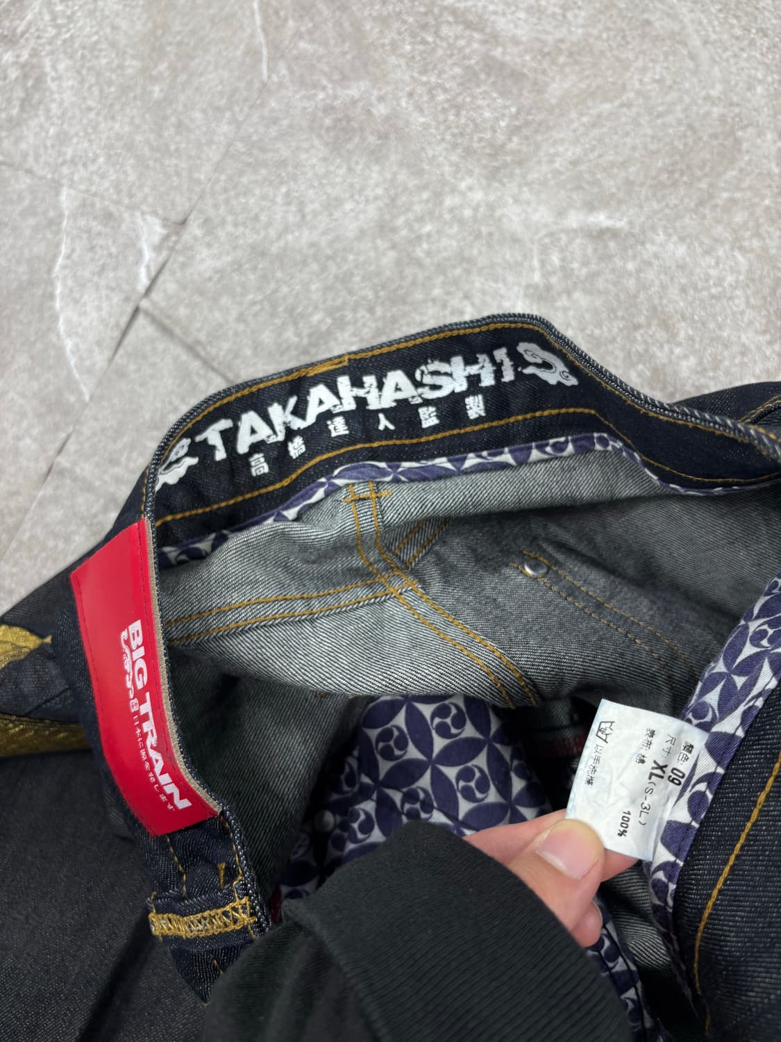 Big Train Takahashi Oriental Denim Pant 상품이미지5