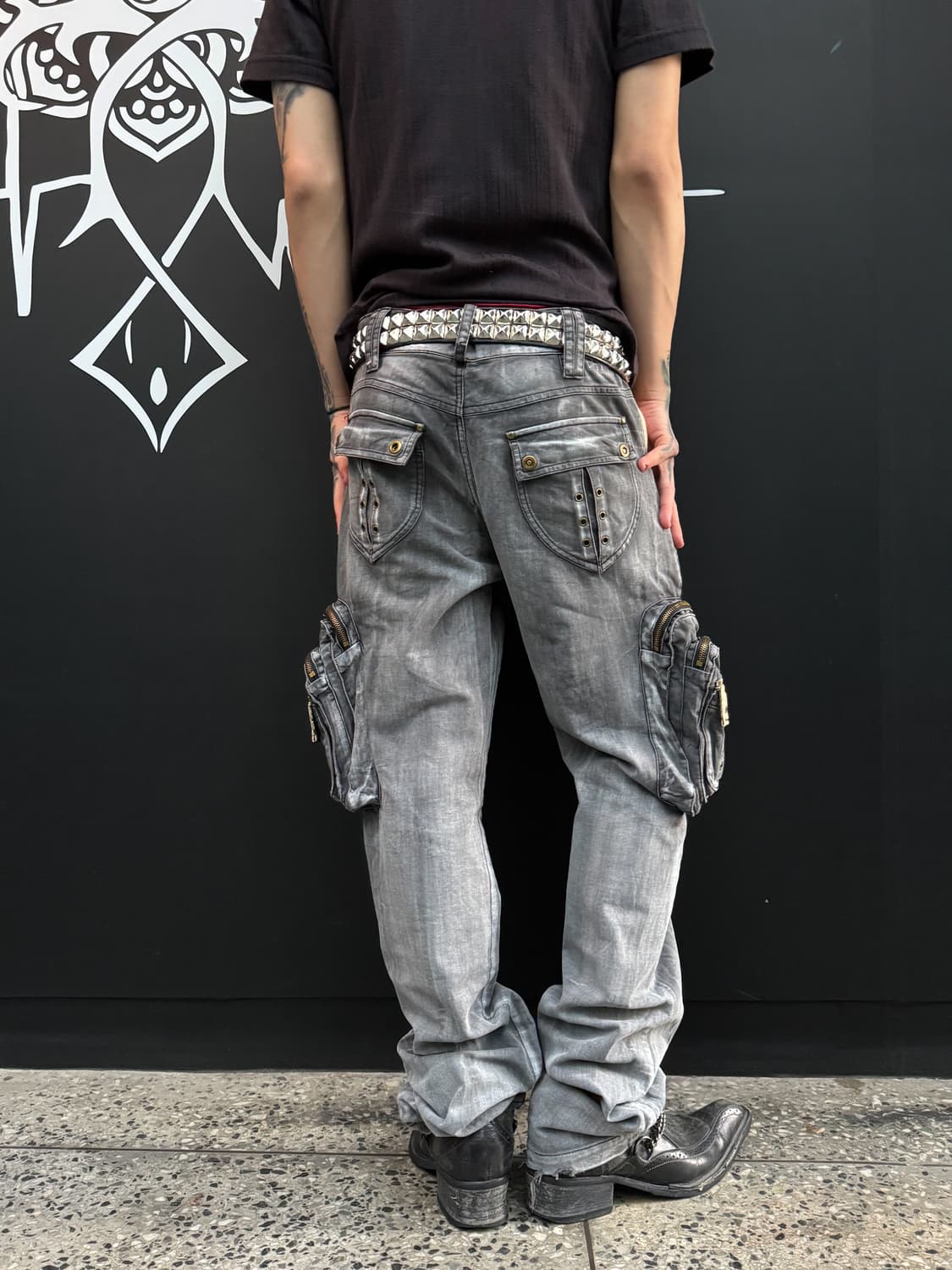 Multi Pocket Cargo Denim Pants 상품이미지6