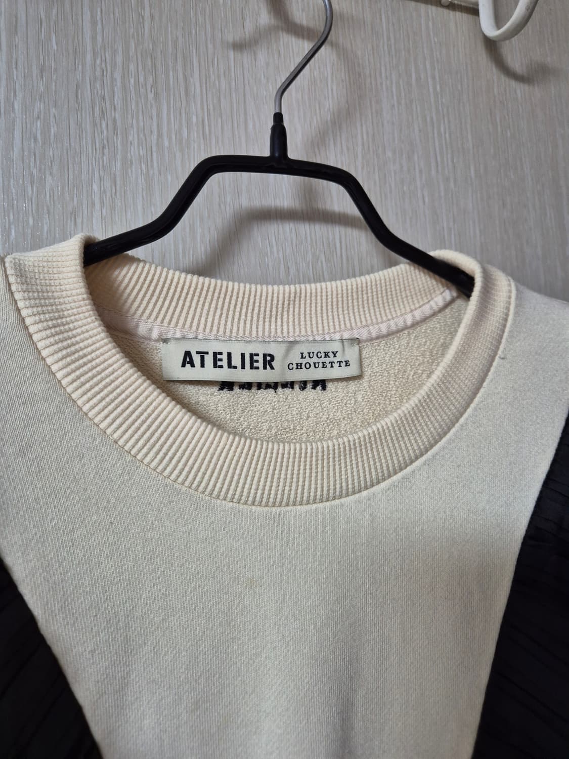 (20년) 럭키슈에뜨 아뜰리에 프릴 맨투맨 원피스 38 상품이미지4