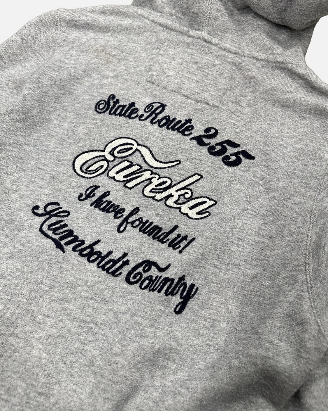 stitch lettering hood zip-up 상품이미지6