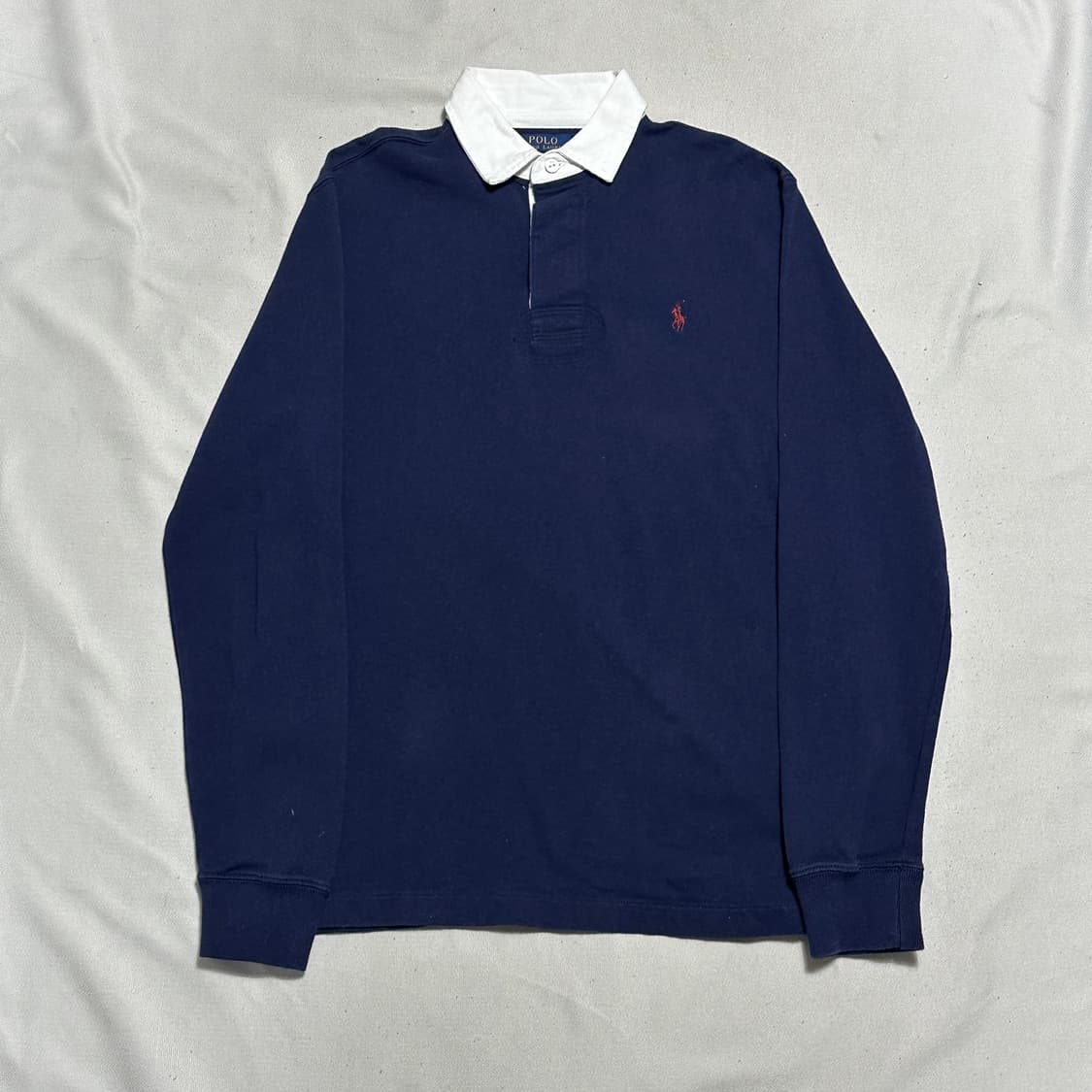 M 폴로랄프로렌 네이비 럭비 티셔츠 상품이미지2