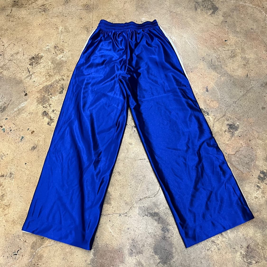 [정품/S] 나이키 블루 화이트 트랙 팬츠 상품이미지3