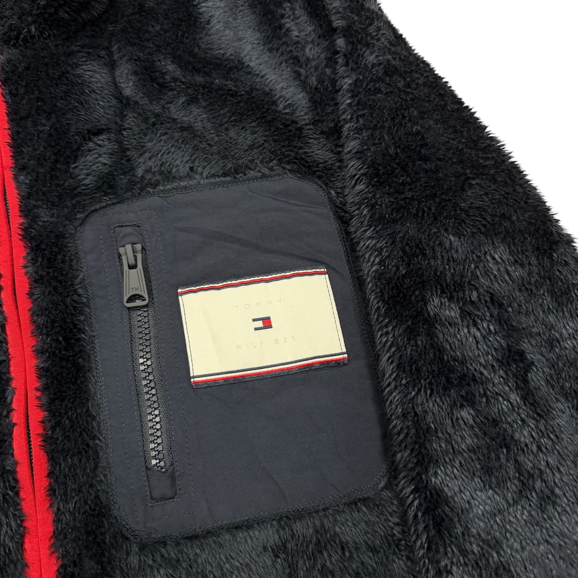 타미힐피거 테디 플리스 후리스 자켓 네이비 M 상품이미지2
