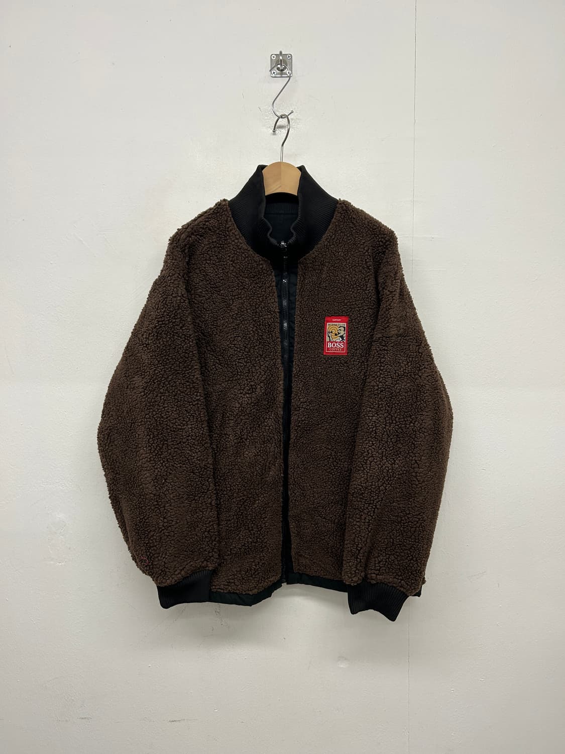 빈티지 산토리 보스커피 리버시블 자켓 상품이미지6