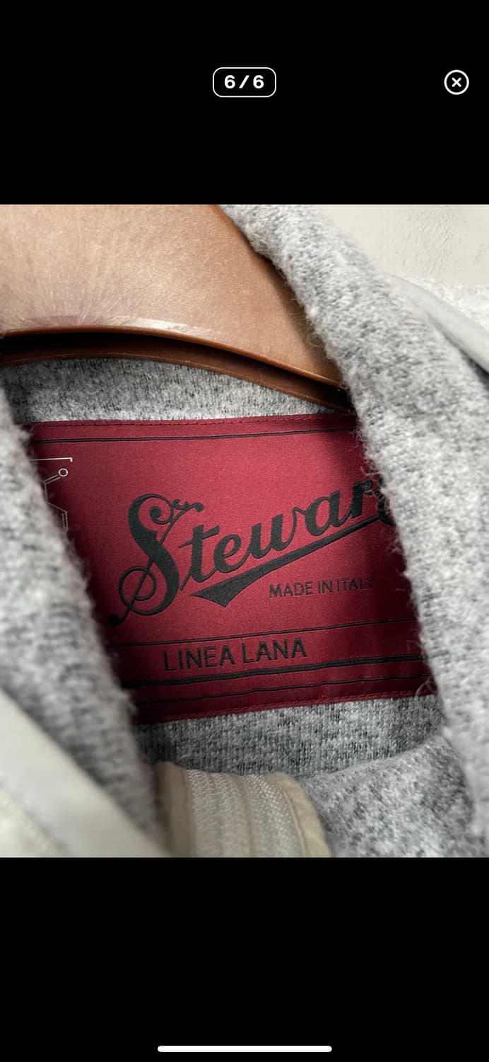 빈티지 그레이 니트 후드집업 A3048 상품이미지6