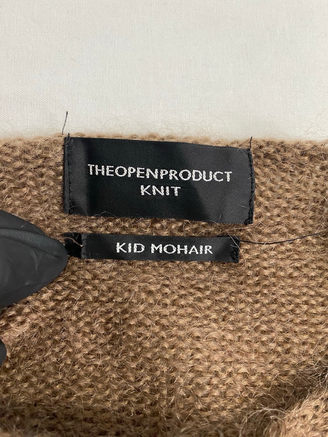 더오픈프로덕트 모헤어 니트 브라운 <618> 상품이미지3