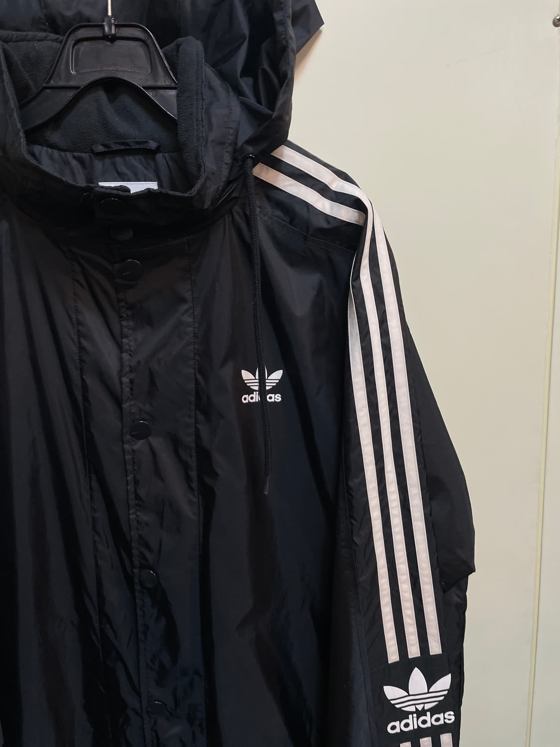 아디다스 롱 윈드브레이커 자켓 상품이미지3