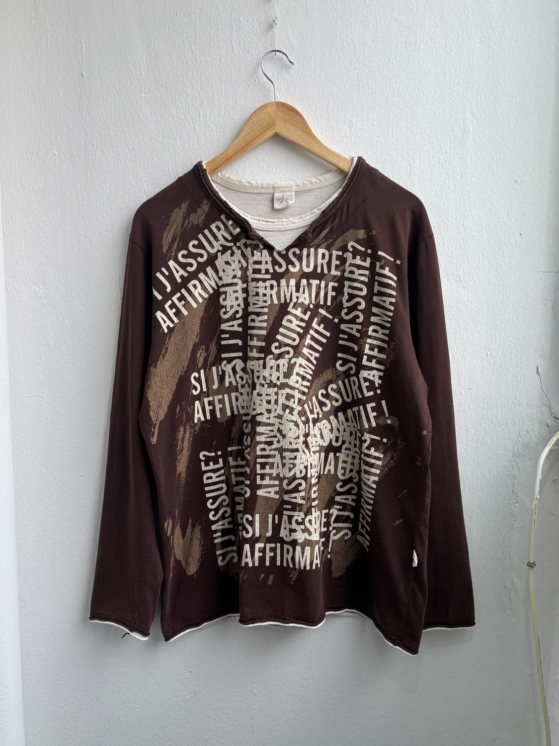 Vintage Graphic Layered Long Sleeve 상품이미지1