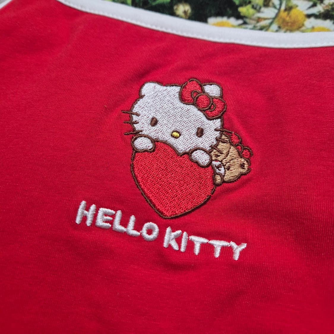 Hello kitty 헬로키티 캡 내장 나시 여성L 새상품 상품이미지2