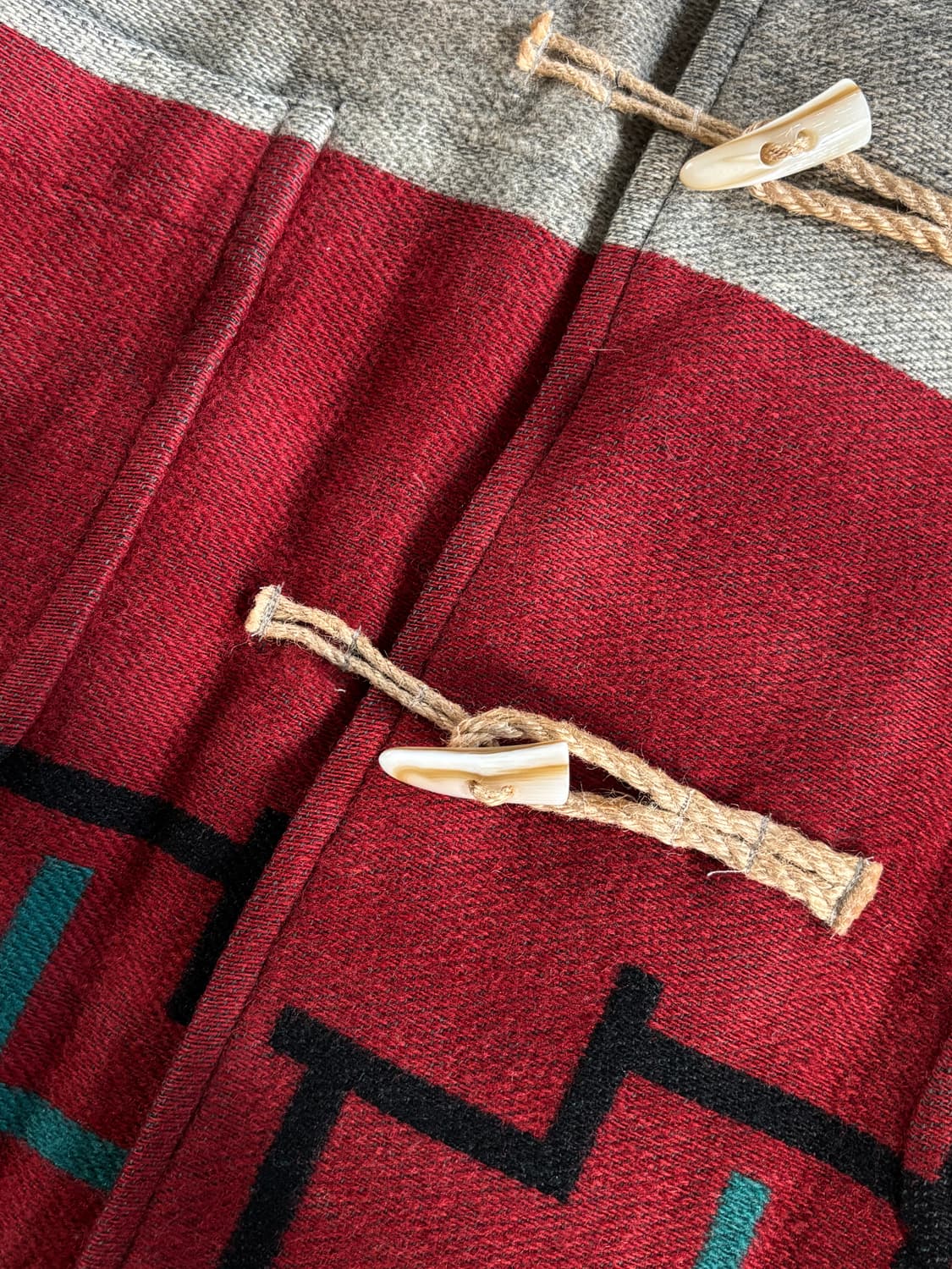 Polo 폴로 랄프로렌 90s 아즈텍 더플 코트 상품이미지4