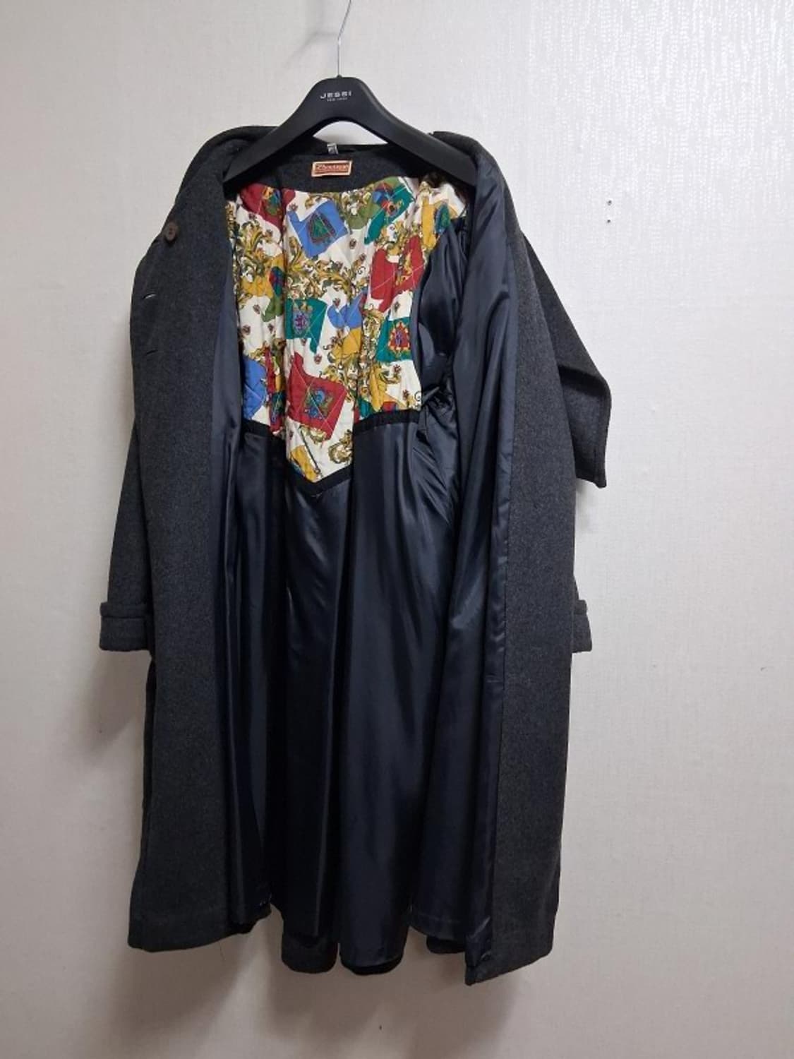 일본빈티지 엘레강스 부띠크 폴랜드산 케이프카라 플레어 코트 77까지 프리 상품이미지4