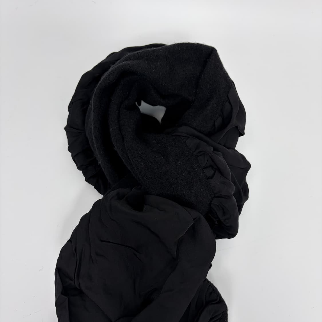 꼼데가르송 리버시블 축융 울 패턴 머플러 목도리 상품이미지2