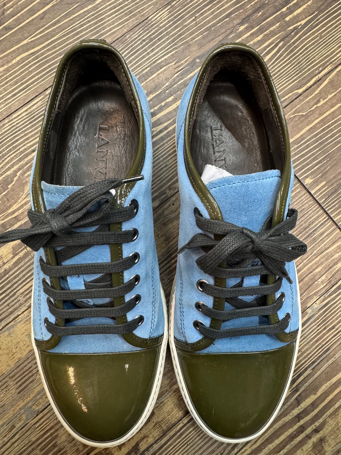 랑방 고급 스웨이드 페이던트 벨루어 스니커즈 6(240) 상품이미지1