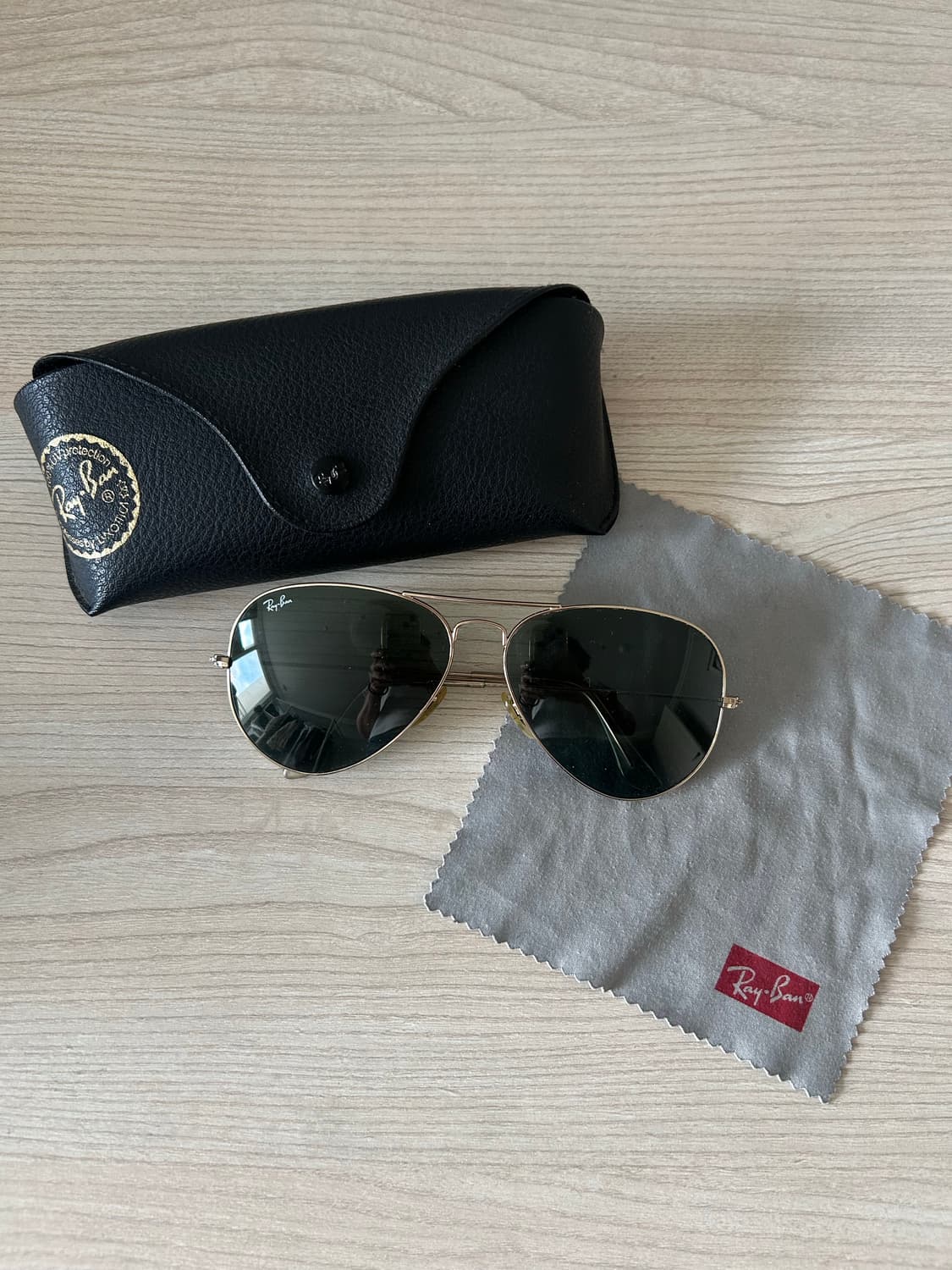 레이벤 아비에이터 라지 메탈 선글라스 RB3026 상품이미지1