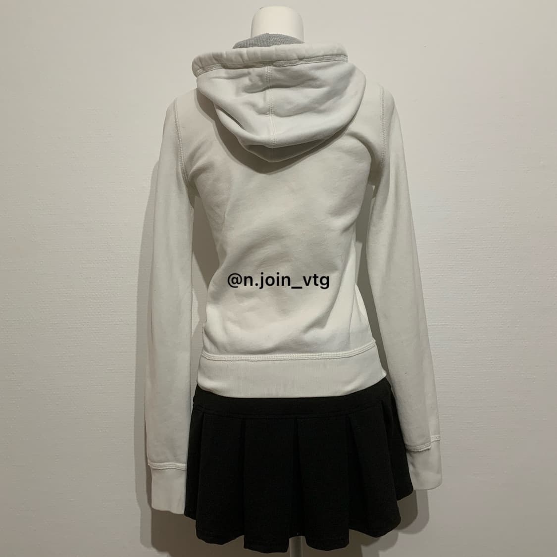 아베크롬비 화이트 후드집업 상품이미지3