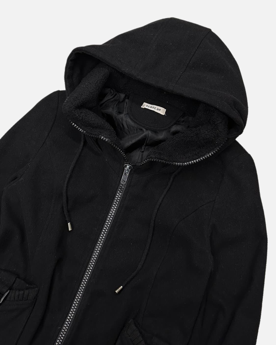 strap pocket hood zip-up jacket 상품이미지3