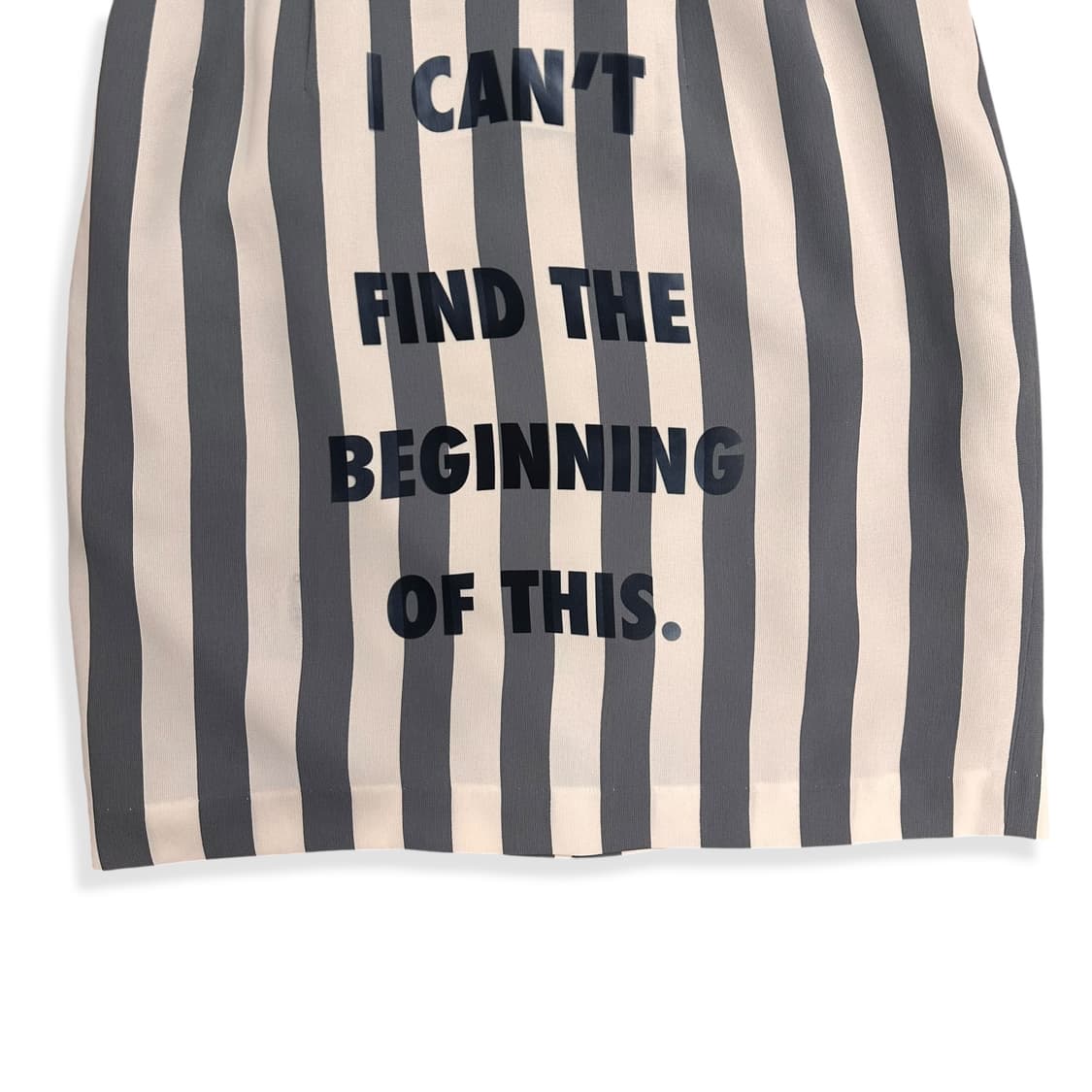 Lettering Stripe Midi Skirt 상품이미지5