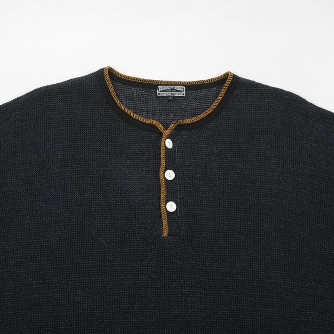 KEARNEY HOUSE 헨리넥 와플 티셔츠 상품이미지5