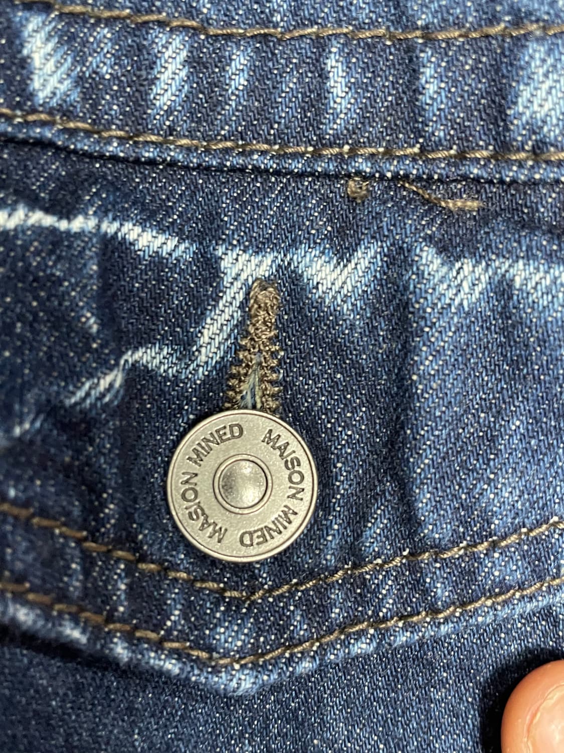 MAISON MINED 메종미네드 데님 블루종 자켓 상품이미지6