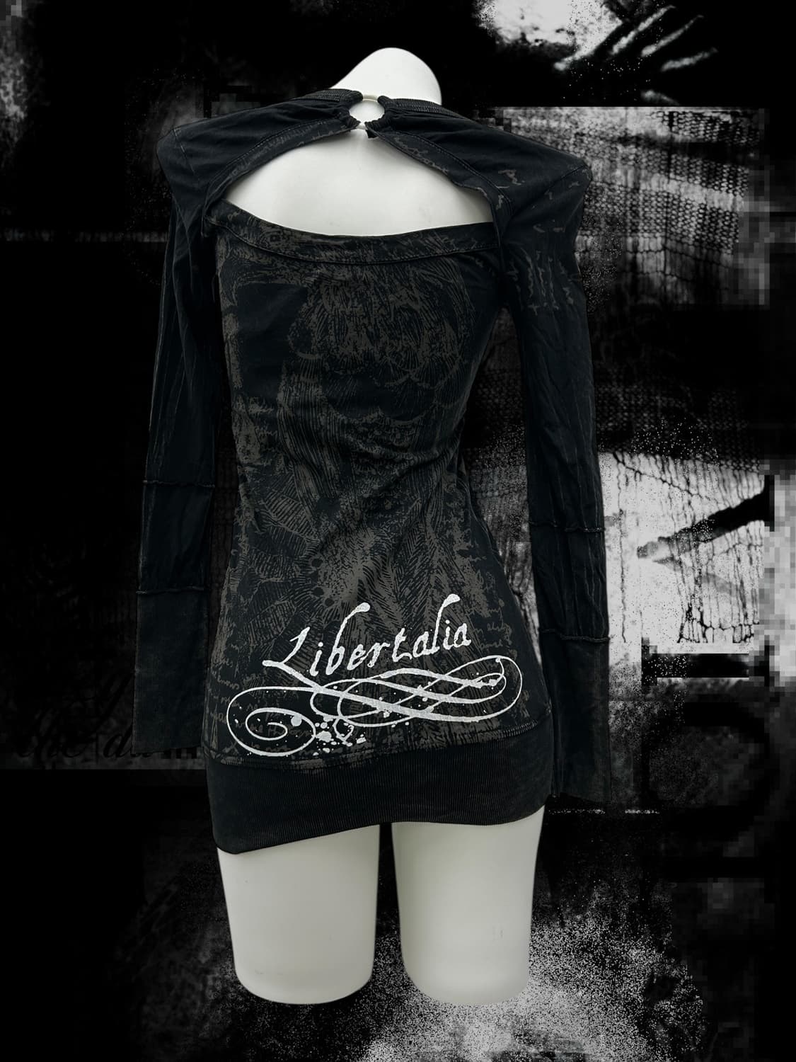 ‘SALVAGE’ eagle ring details long sleeve 상품이미지6