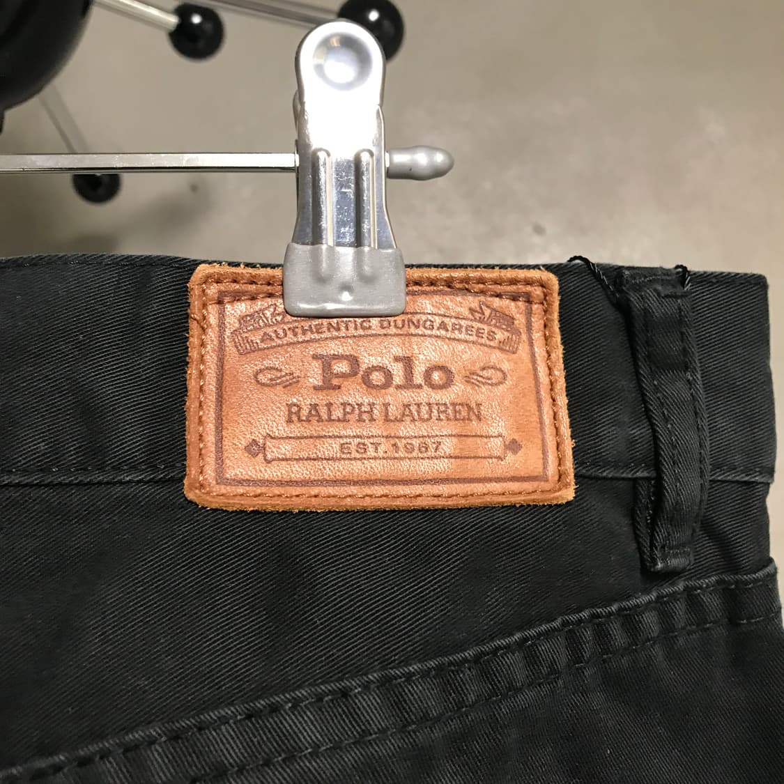 폴로 랄프로렌 블랙 팬츠 32/32 상품이미지4