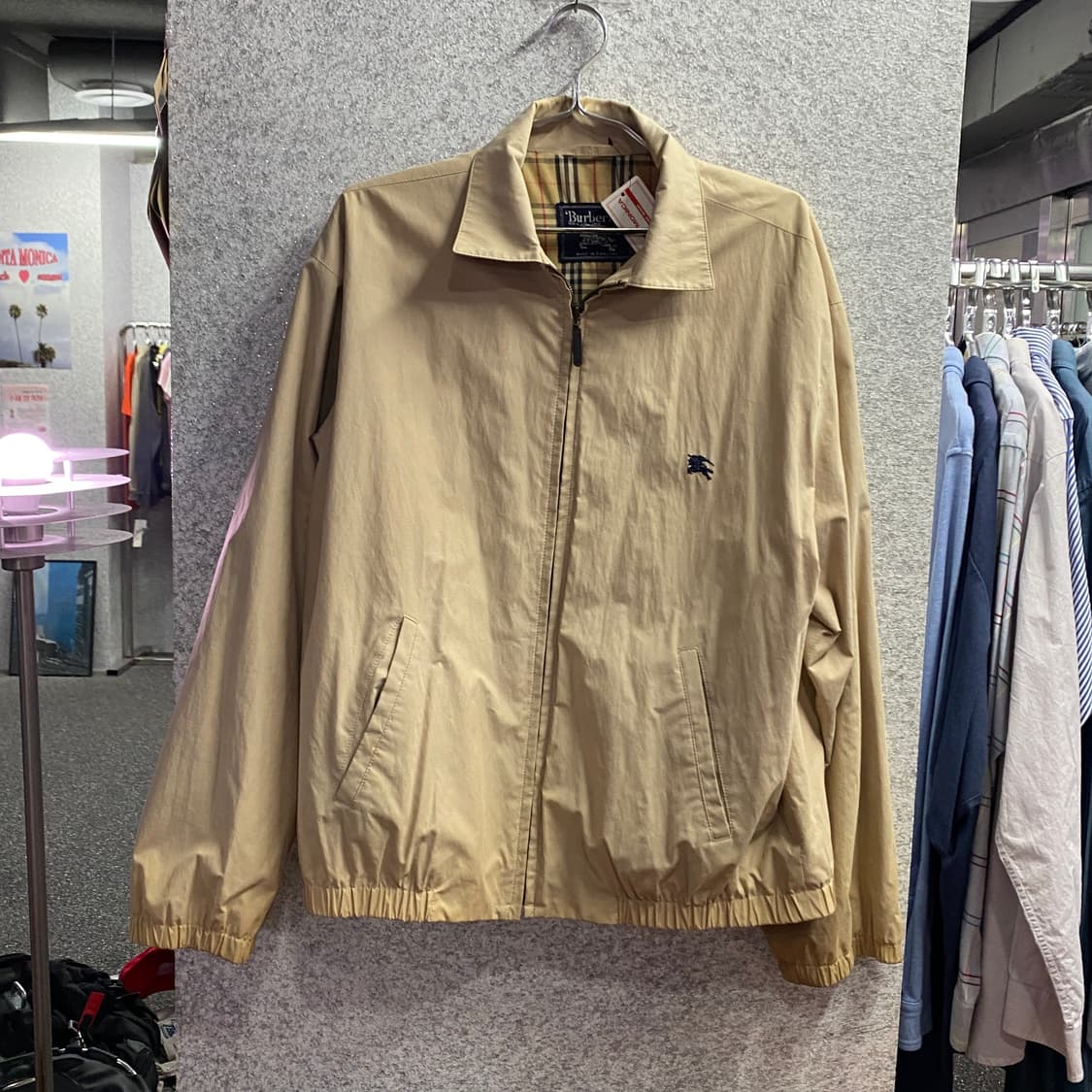 버버리 베이지 클래식 블루종 자켓 B3763 상품이미지2