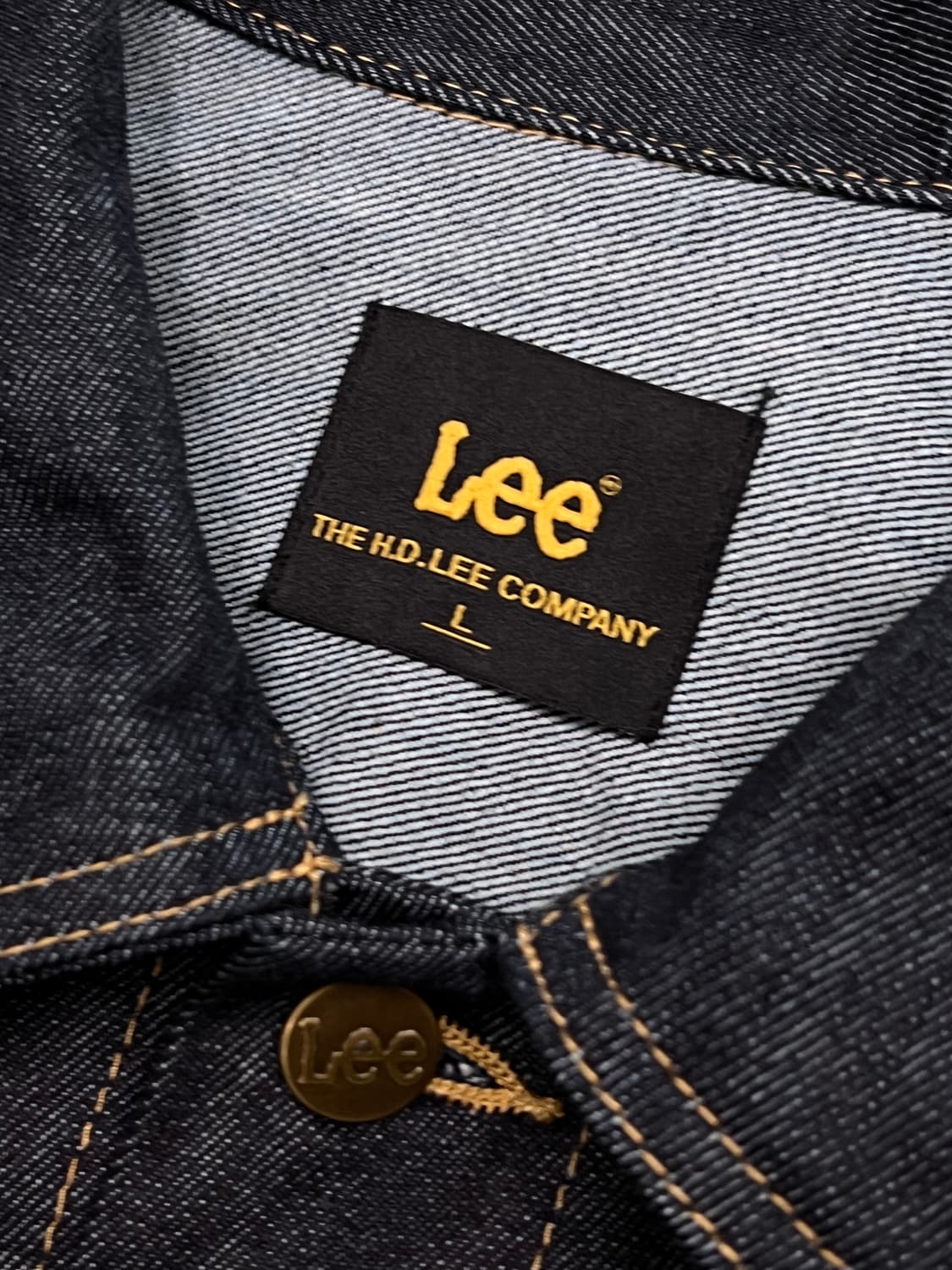 LEE 생지 데님 코듀라 자켓 상품이미지4